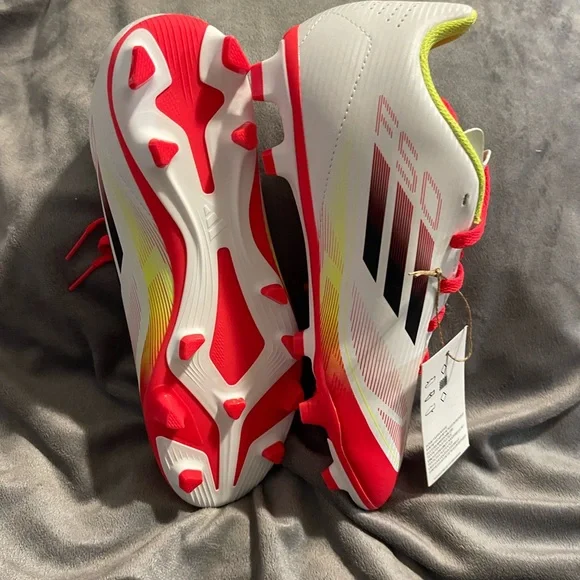 Adidas Kids Sneakers - Red, White, and Black - Picture 6 of 6